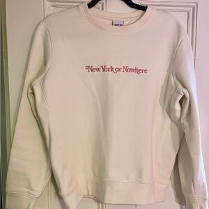 New York or Nowhere sweatshirt